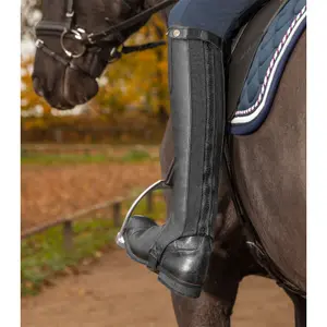 Mini leren chaps ELT Exclusive image-2