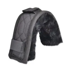 Rembourrage en peau d'agneau pour dessus ou dessous de muserolle Waldhausen image-0