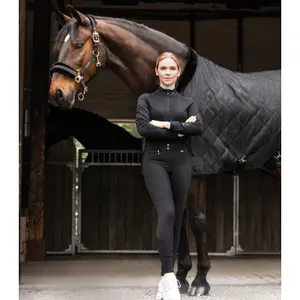 Reithose mit hoher Taille Full Grip Damen ELT Micro Sport image-1