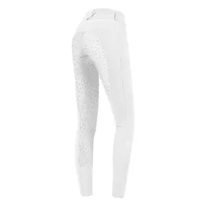 High-waisted full grip competition trousers for girls ELT Micro Sport image-1