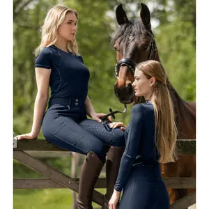 Women's full grip high waist riding Trousers ELT Micro Sport image-3