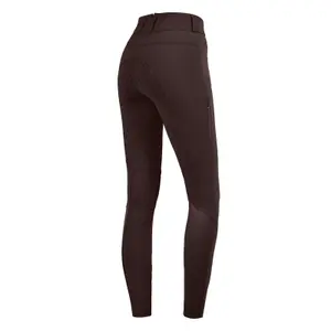 High-waisted full grip silicone competition riding trousers for women ELT Hella image-1