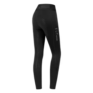 Girls' full grip riding leggings ELT Ella Glam image-1