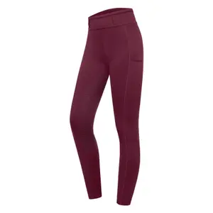 Girls' full grip riding leggings ELT Ella Glam image-0