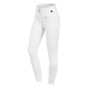 Pantaloni da equitazione mid grip donna ELT Maja image-0