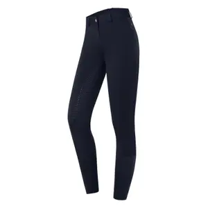 Pantalon équitation full grip thermique fille ELT Essential Silikon image-0