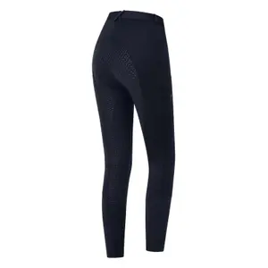 Pantalon équitation full grip thermique fille ELT Essential Silikon image-1
