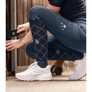 Riding socks ELT Argyle image-1