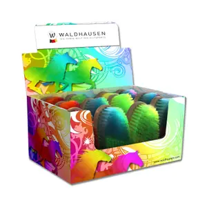 Brosse pour cheval avec présentoir de vente Waldhausen (x12) image-1