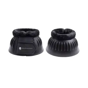 Rubber and faux fur horse boots Waldhausen (x2) image-0