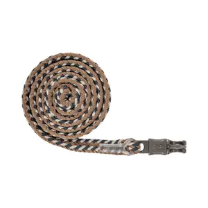 Long safety lanyard with panic snap and dark fittings Waldhausen Plus image-0