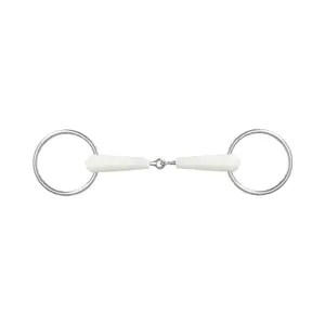 Mors 2 anneaux pour cheval brisés Happy Mouth image-1