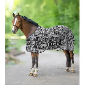 Fly sheet for horses Waldhausen Zebra image-0