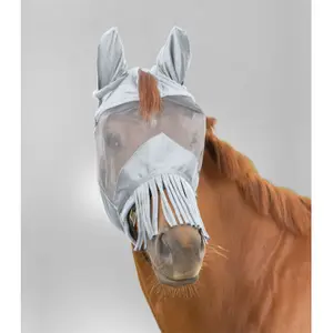 Vliegenmasker voor pony met oor- en neusbescherming Waldhausen Premium image-1