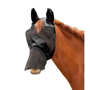 Fliegenmaske für Ponys mit Ohrschutz und Nasenschutz Waldhausen Premium image-0