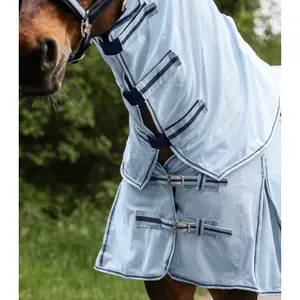 Sábana anti-mosquitos para caballo con cuello desmontable Waldhausen Protect image-1