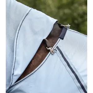 Sábana anti-mosquitos para caballo con cuello desmontable Waldhausen Protect image-2