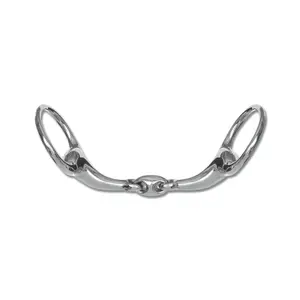 Dubbele gebroken olijfbek voor paard Waldhausen Massif image-1