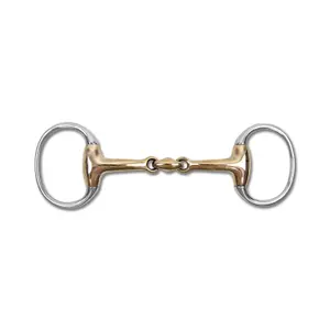 Doppelte Kinnkette für Olivenkopf für Pferde Waldhausen Cupris Massif image-0