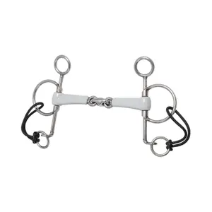 Pelham para cavalo com duplo bocal curto Beris image-0