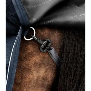 Couverture d'extérieur pour cheval imperméable à col haut Waldhausen Scandic Light 0g image-6