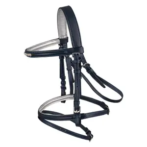 Cabeçada de equitação combinada com fita para o nariz Waldhausen Lucky Heart image-0