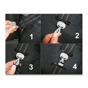 Weerstandsband met sluiting Waldhausen (x6) image-2