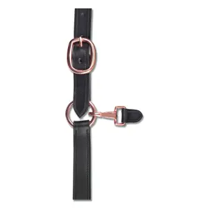 Pink leather headcollar for horses Waldhausen X-Line image-2