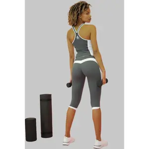 Sculpting 3/4 Leggings for Women Wallderinska Slimline image-1