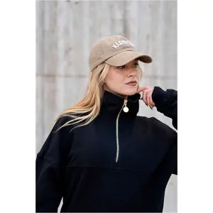 Casual Women's 1/2 Zip Sweatshirt Wallderinska Edge Cozy image-3