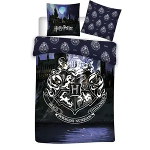 Biancheria da letto in microfibra Warner Bros. Discovery Harry Potter Hogwarts image-0