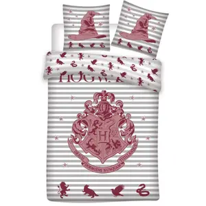 Microfiber bed linen Warner Bros. Discovery Harry Potter Hogwarts image-0