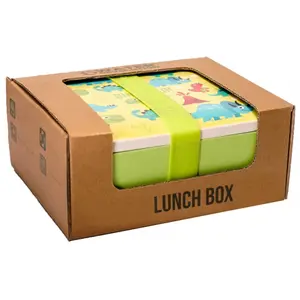 Sandwich box with rubber Water Revolution Eco Dinos image-1