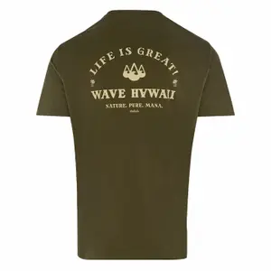 Organic cotton T-shirt Wave Hawaii Mana image-0