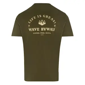 T-Shirt aus Bio-Baumwolle Wave Hawaii image-1