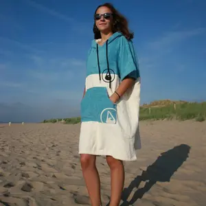 Poncho cotton Wave Hawaii Made in Portugal image-2