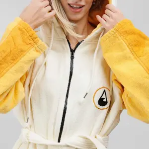 Poncho mangas compridas de veludo de algodão Wave Hawaii Longsleeve Sannt image-6