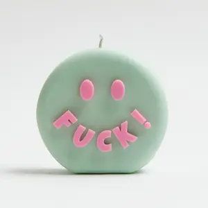 Velas Wavey Casa F*CK Face image-0