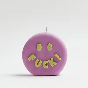 Velas Wavey Casa F*CK Face image-0