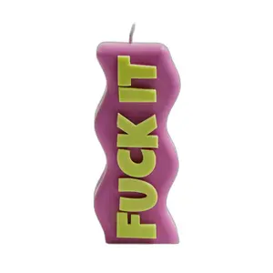 Candele Wavey Casa F*CK It image-0