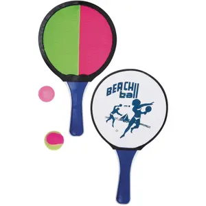 Set of 2 rackets and 2 scratch balls for children WDK Partner image-2