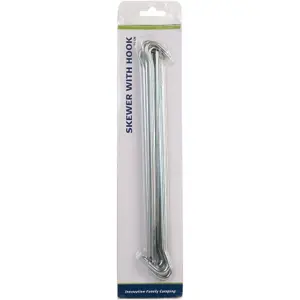 Confezione da 10 picchetti per tende in acciaio WDK Partner 21 cm image-0