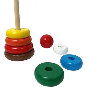 Wooden pyramid play set WDK Partner image-2