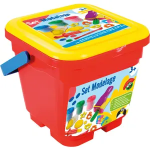 Balde de 22 peças de massa de modelar WDK Partner image-0