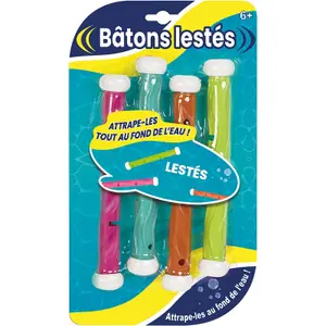 Jogos de água bastões lastreados WDK Partner (x4) image-1