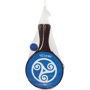 Scratch racket set with 2 balls WDK Partner Breizh image-1