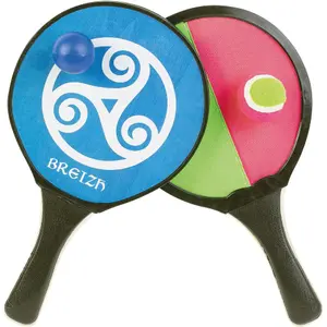 Scratch racket set with 2 balls WDK Partner Breizh image-0