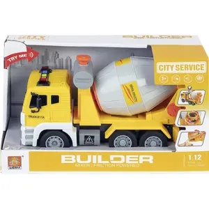 1/12th car truck spinning top with sound and light effects WDK Partner image-1