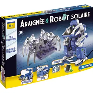 3-in-1 solar and spider robot building sets WDK Partner image-1