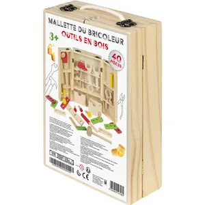 Conjunto de construção em madeira de 40 peças para os amantes da bricolage WDK Partner image-2